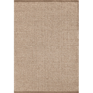 Glam 100% beige cotton runner rug